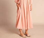 Lange Jurk Bondi Rosey Rose