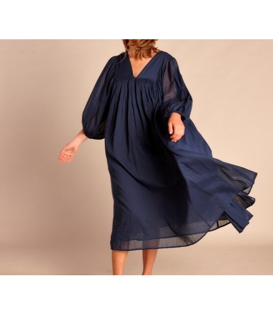 Vestido Largo Bondi Midnight Blue