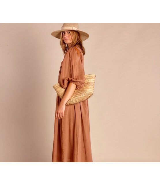 Vestido Largo Bondi Mocha Mousse