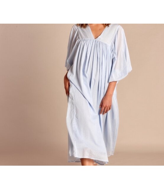 Vestido Largo Bondi Azul Lavanda