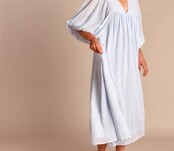 Lange Jurk Bondi Lavendelblauw Lange Jurk Bondi Lavendelblauw