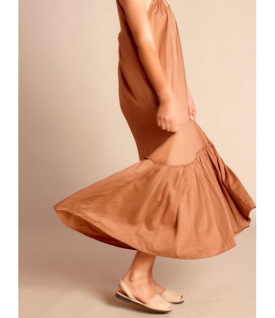 Vestido Largo Honolulu Mocha Mousse