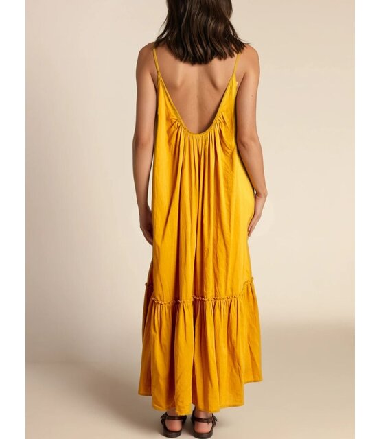 Vestido Largo Honolulu Oro Inca