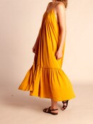 Langes Kleid Honolulu Inka-Gold