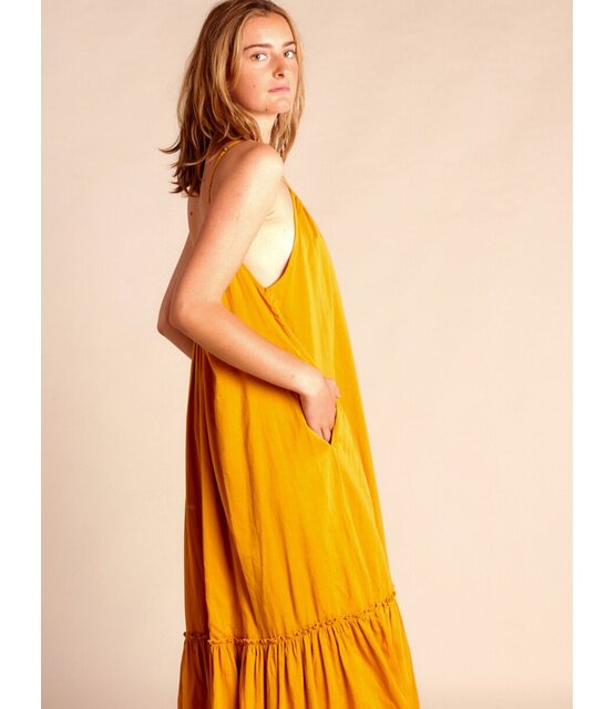 Vestido Largo Honolulu Oro Inca