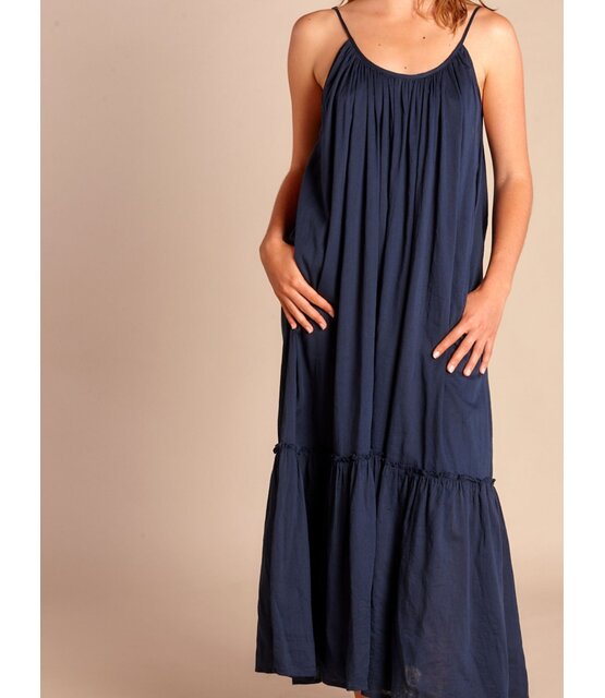 Langes Kleid Honolulu  Midnight Blue
