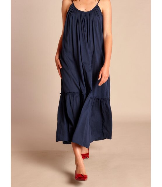 Vestido Largo Honolulu  Midnight Blue