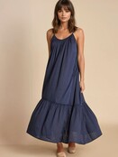 Vestido Largo Honolulu  Midnight Blue