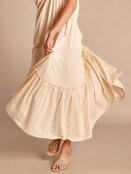 Lange Jurk Honolulu  Ibiza Sand