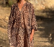 Kurzes Kleid Suzi Leopard