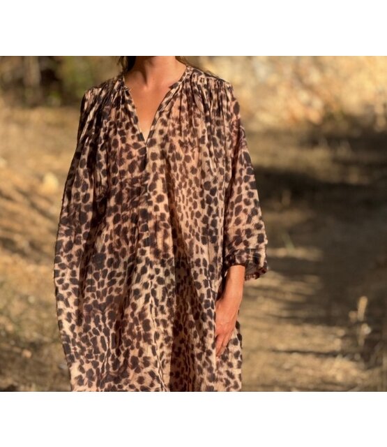 Short Dress Suzi Leopard