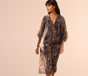 Langes Kleid Bondi Leopard
