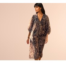 Langes Kleid Bondi Leopard
