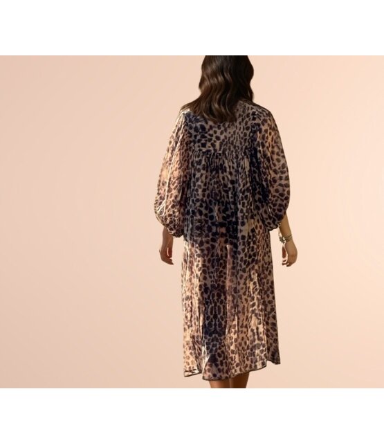 Vestido Largo Bondi Leopard