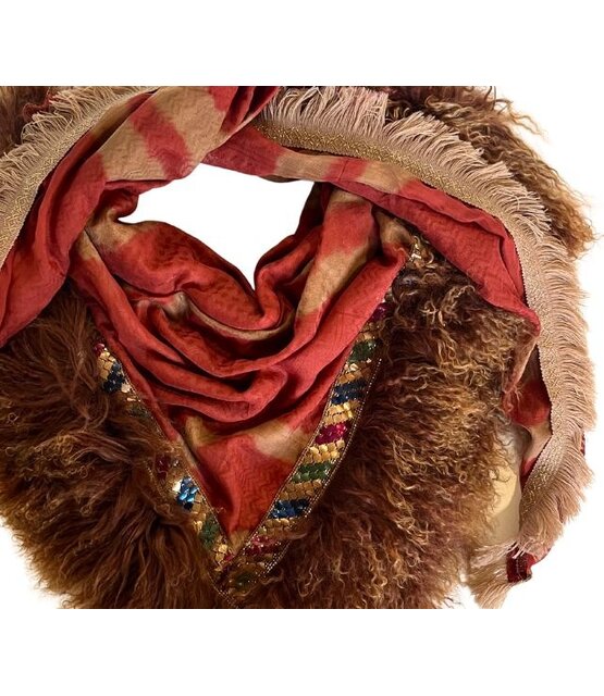 Izuskan Original Schal mit Tibet