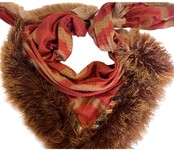 Izuskan  original  scarf  with Tibet