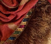 Izuskan  original  scarf  with Tibet