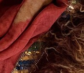 Izuskan  original  scarf  with Tibet