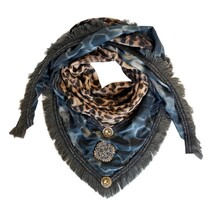 Sjaal in beperkte oplage, model Leopard