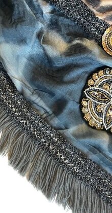 Limitierter Schal Leopard