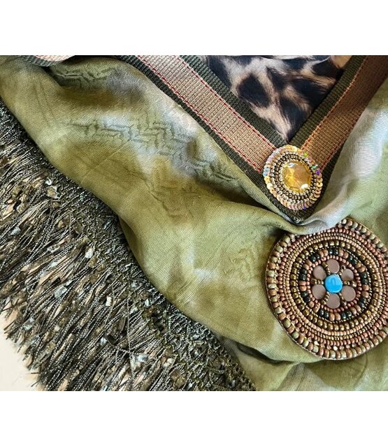 Scarf  limited edition model Leopard