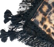 Scarf  limited edition model Leopard