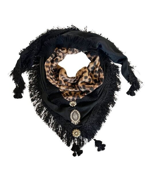 Scarf  limited edition model Leopard