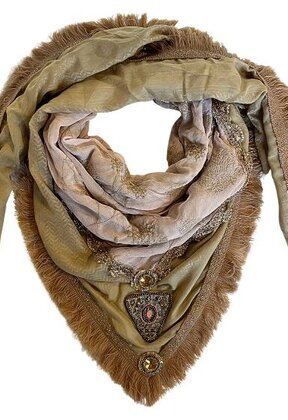 Limited scarf Madame de Rosa