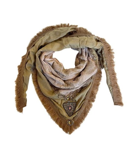 Izuskan sjaal model Madame de Rosa