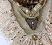 Sjaal in beperkte oplage, model Leopard