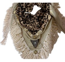 Scarf  limited edition model Leopard