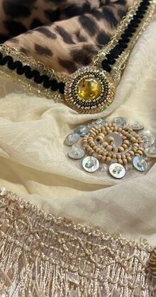 Limitierter Schal Leopard