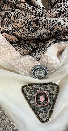 Limited edition sjaal met Snake print