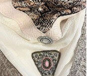 Scarf  limited edition model snake