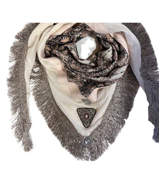 Schal, limitierte snake print