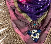 Izuskan LIMITED Sari scarf