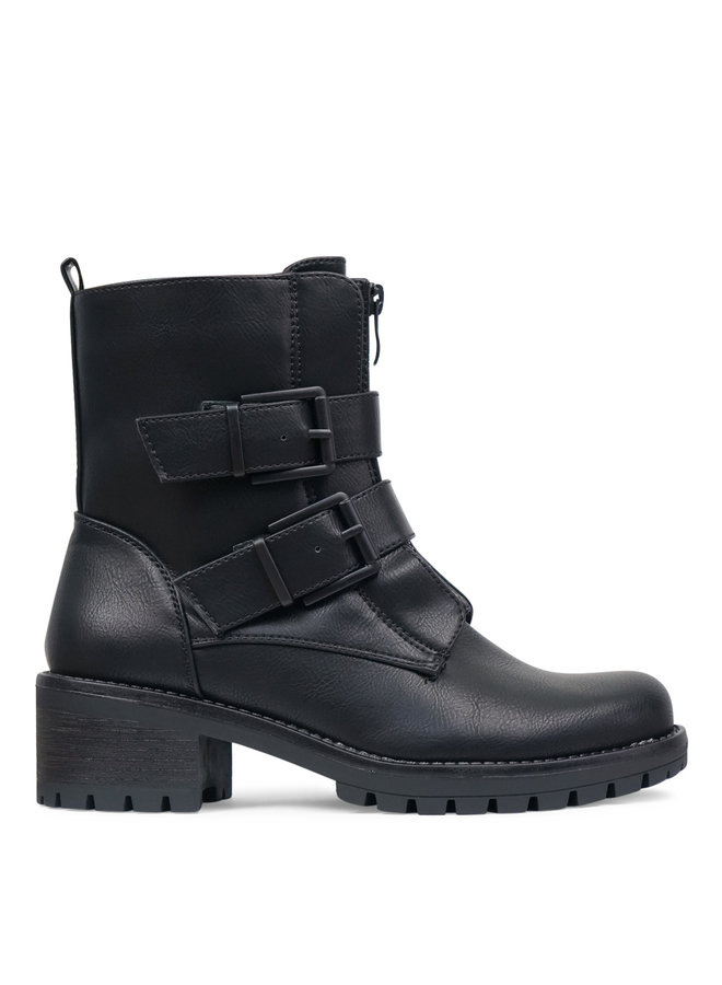 Lowie buckle boots - black