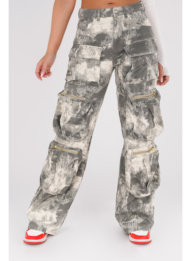 Cargo pants camouflage - Lux
