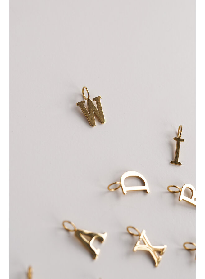 W - letter hanger goud - Jaidy