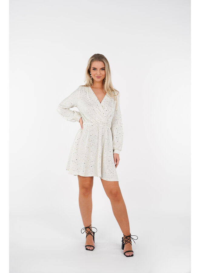 Creme jurk dames sale