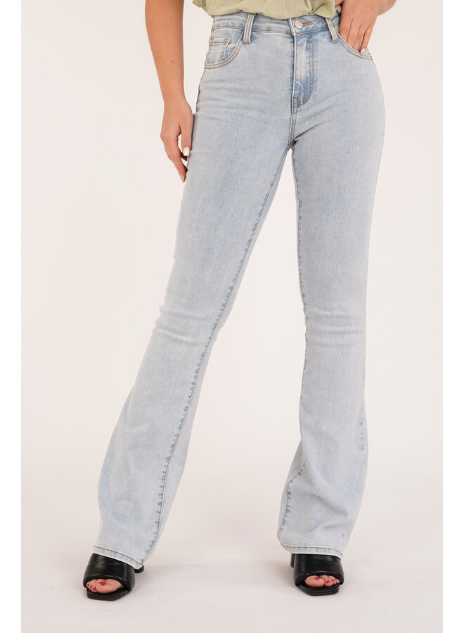 Flared jeans licht blauw - Emely
