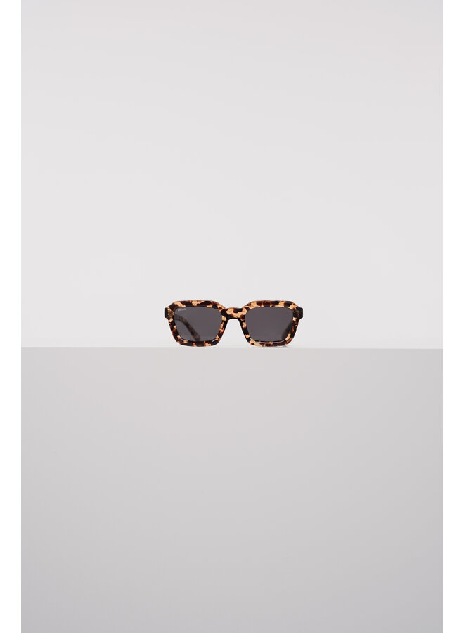 Zonnebril retro bruin tortoise dames