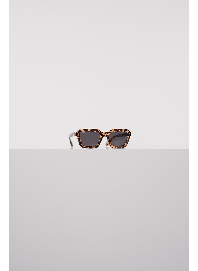 Zonnebril retro bruin tortoise dames