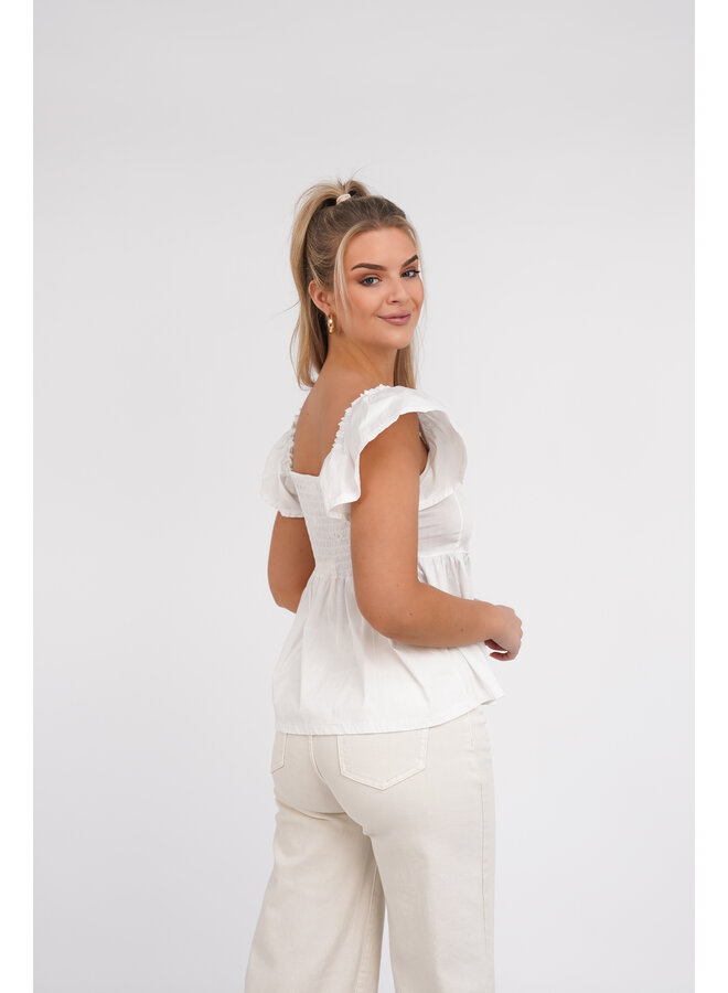 Peplum top wit