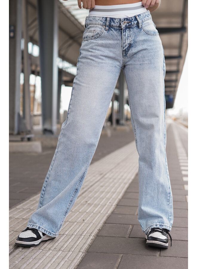 Straight leg jeans blauw - Marni