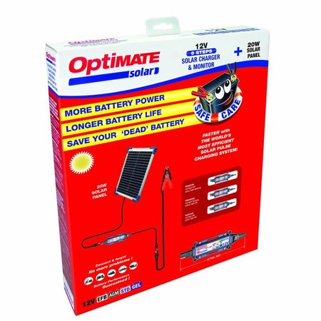 Tecmate Optimate Solar Duo 20W zonnepaneel