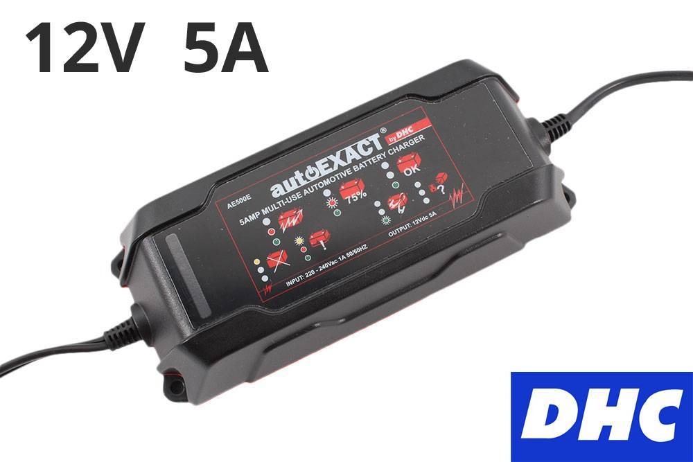 spanning brandstof betekenis DHC AutoExact 12V 5A druppellader - Druppellader.com
