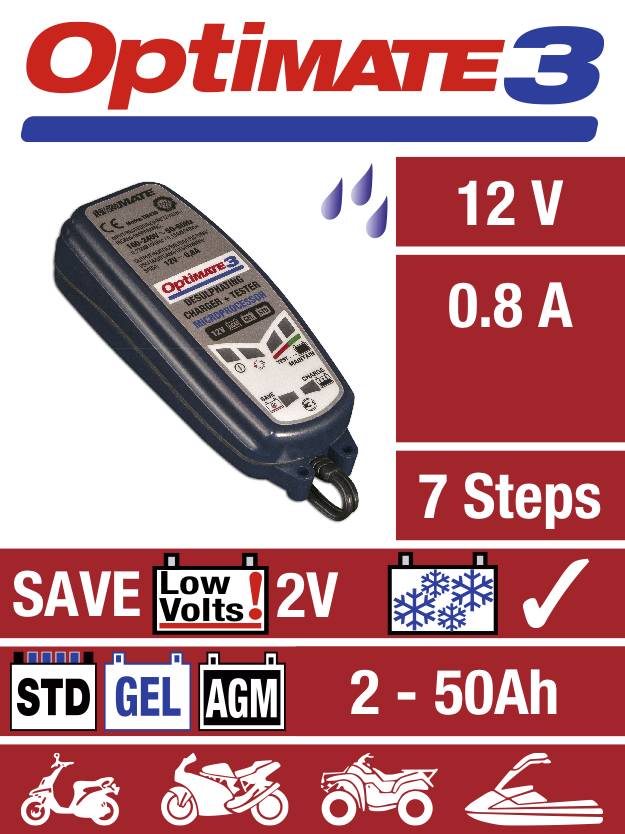 Druppellader voor accu tot 50Ah