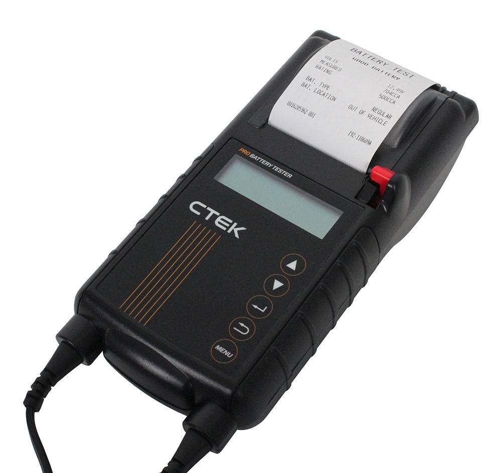 Mentor Bezwaar klep CTEK Pro Battery Tester (12V) - Druppellader.com
