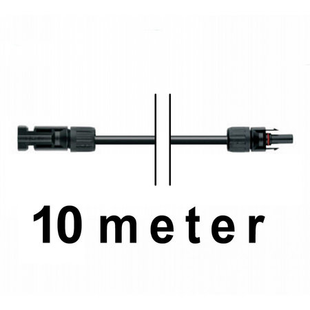TopSolar kabel 6mm² 10m MC4 male/female